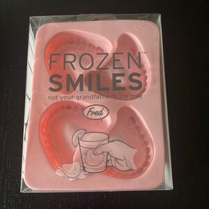 Fred Frozen Smiles Ice Tray Pink Novelty